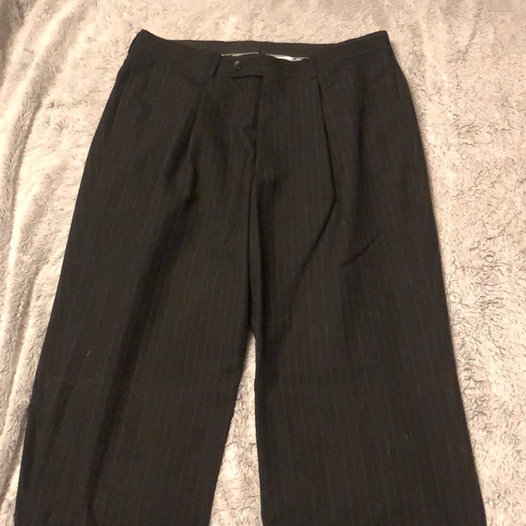 J. Ferrar slim fit pin stripe suit. - Picture 2 of 3